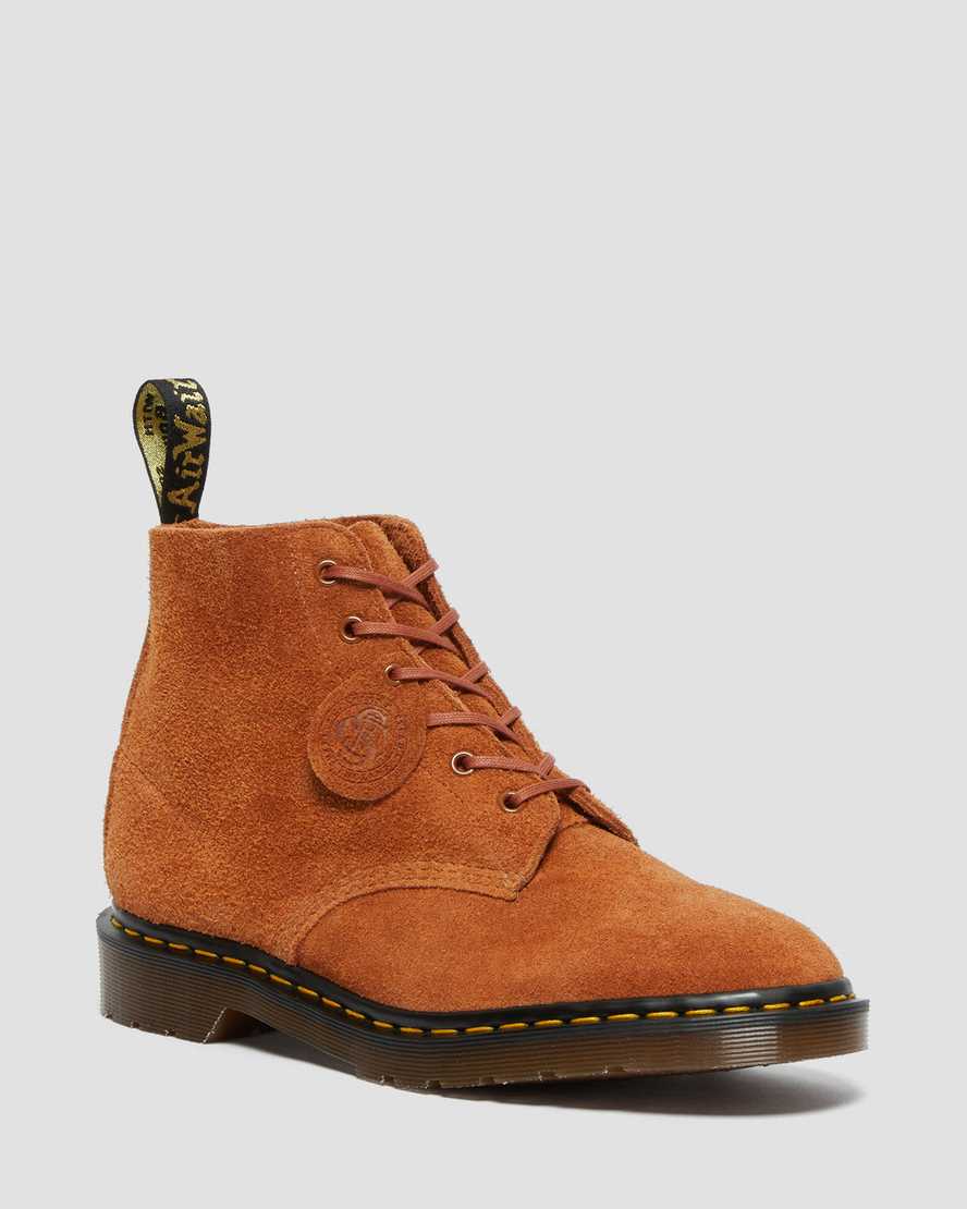 brown dr martens 101 mens ankle boots