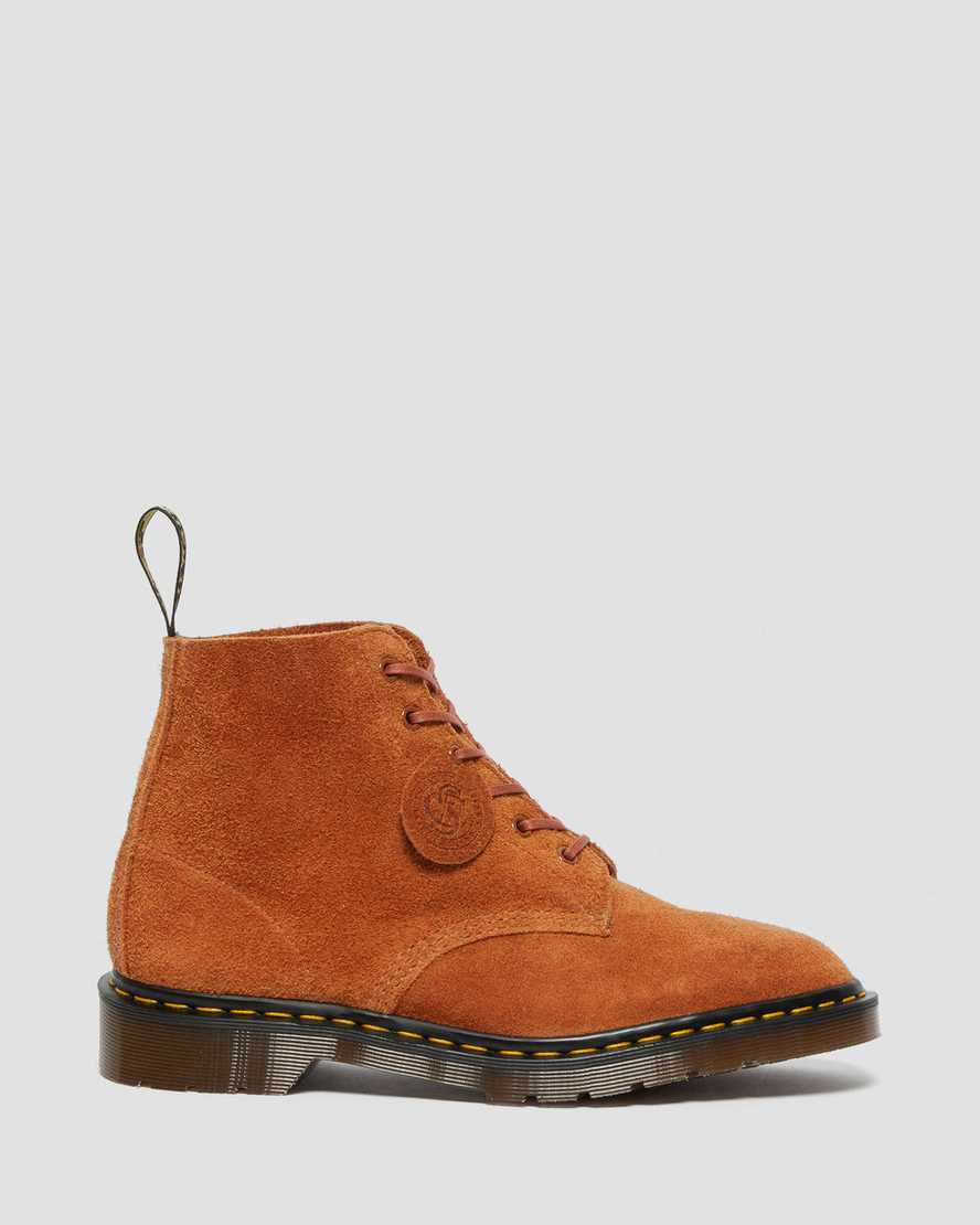 brown dr martens 101 mens ankle boots